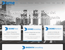 Tablet Screenshot of dome-consulting.com